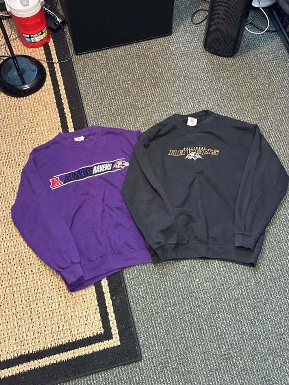 Vintage Embroidered NFL Team Apparel Baltimore Ravens Vintage Sweatshirt Bundle